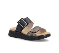 Remonte D1j61 Mules da donna, nero, 38