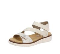 Remonte D2050, Sandali Donna, Bianco Oro Conchiglia Porcellana 61, 38 EU