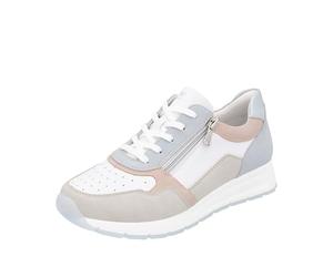 Remonte D2g00, Sneaker Low Donna, Bianco 81, 41 EU