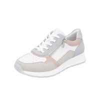 Remonte D2g00, Sneaker Low Donna, Bianco 81, 42 EU