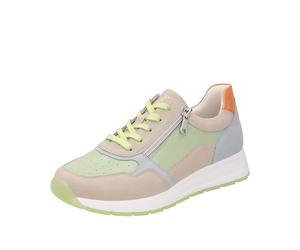 Remonte D2g00, Sneaker Low Donna, Verde, 42 EU