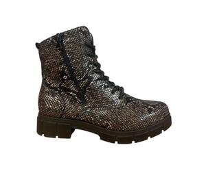 Remonte - D2S72 Anfibi Stringati - - Shoes - Donna - Nero - 39 EU