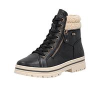 Remonte D2u74, Stivali Stringati Donna, Nero, 42 EU