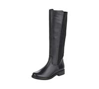 Remonte D8371, Stivali ad Altezza Ginocchio Donna, Nero 01, 44 EU