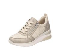Remonte Donna D2401 Sneaker Low, Metallic, 38 EU