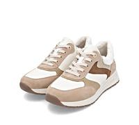 Remonte Donna D2G07 Sneaker Low, Beige, 43 EU, Beige., 43 EU
