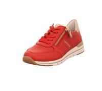Remonte Donna R6705 Sneaker Low, Rosso, 42 EU, Colore: Rosso, 42 EU
