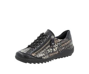 Remonte R1402, con Lacci Donna, Nero, 40 EU