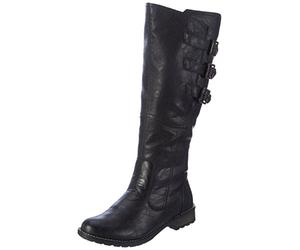 Remonte R3370 - Stivali da Equitazione Donna, Nero (Asphalt), 37 EU