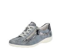 Remonte R3412, Scarpe da Ginnastica Donna, Blu Oceano Argento 14, 42 EU