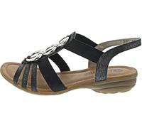 Remonte R3605, Sandali con Cinturino alla Caviglia Donna, Grigio, 38 EU