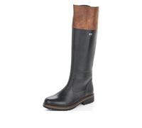 Remonte R6581, Stivali Alti Donna, Black/Brown 02, 36 EU