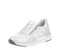 Remonte R6700, Scarpe da Ginnastica Donna, Argento 91 Bianco Ghiaccio, 45 EU