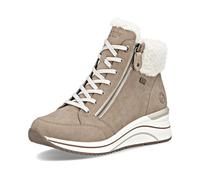Remonte RemonteTEX - Sneaker alte da donna D0T77, con inserto sciolto, idrorepellenti, Braun Kombi 20, 40 EU Weit