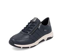 Remonte RemonteTEX - Sneaker basse da donna D1S06, con inserto sciolto, idrorepellenti, Blu Combi 14, 41 EU
