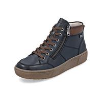 Remonte RemonteTEX - Stivaletti classici da donna D2T70, con inserto sciolto, idrorepellenti, Blu Combi 14, 42 EU