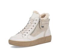 Remonte RemonteTEX - Stivaletti classici da donna D2T72, con inserto sciolto, idrorepellenti, Bianco Kombi 80, 37 EU