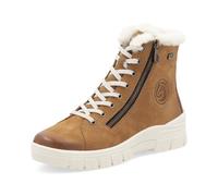 Remonte RemonteTEX - Stivali da donna Chelsea D0E77, inserti sciolti, idrorepellenti, Braun Kombi 22, 36 EU