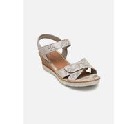 Remonte R6252, Sandali con Zeppa Donna, Oro Bianco 91, 40 EU