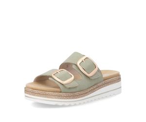 Remonte Sandali classici da donna D0Q66, sandali da donna, inserto sciolto, Verde 52., 43 EU