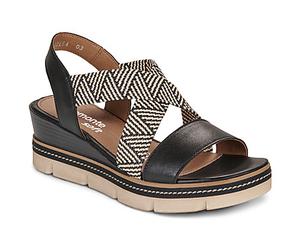 Remonte Sandali con zeppa D2L54-03 in Nero 37