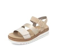 Remonte Sandali da donna D0Q55-31 magenta/arancione, Metallico 91, 41.5 EU