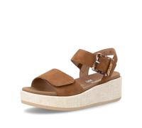 Remonte Sandali da donna D1N54 con zeppa, marrone, 40 EU