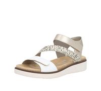 Remonte Sandali da donna D2050 con cinturino alla caviglia, oro, 38 EU