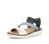 Remonte Sandali da donna D2050, sandali da donna, inserto allentato, Blu Combi 15, 37 EU