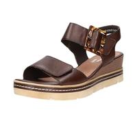 Remonte Sandali da donna D2L53 con zeppa, marrone, 37 EU