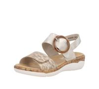 Remonte Sandali da donna R6853 con cinghia, oro, 44 EU