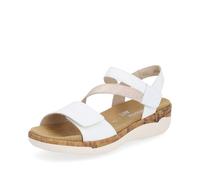 Remonte Sandali da donna R6860, sandali da donna, inserto sciolto, Bianco Kombi 80., 45 EU