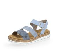 Remonte Sandali da donna D0Q55, sandali da donna, inserto allentato, Blu 12., 37 EU