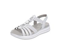 Remonte Sandali da donna con cinturino D1J60, sandali da donna, inserto sciolto, Argento Platino 90, 39 EU