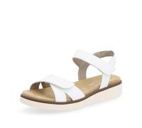 Remonte Sandalo da donna D2049, sandali da donna, inserto sciolto, Bianco 83, 40 EU