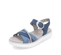 Remonte Sandalo da donna D2K55, sandali da donna, inserto sciolto, Blu 14., 44 EU