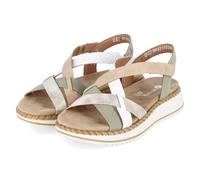 Remonte Sandalo da donna D3J53, verde, 36 EU