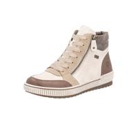 REMONTE Sneaker alta crema / beige chiaro / marrone / grigio scuro Donna REMONTE 39 crema / beige chiaro / marrone / grigio scuro