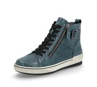 Remonte Sneaker alte da donna D0777, con inserto sciolto, Blu 12., 38 EU
