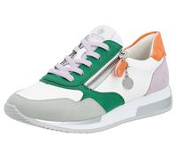 REMONTE Sneaker bassa grigio / verde / corallo / bianco Donna REMONTE 38 grigio / verde / corallo / bianco