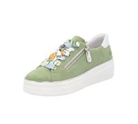 Remonte D1c06, Sneaker Low Donna, Verde, 37 EU