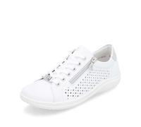 Remonte Sneaker basse da donna D1E08, con inserto sciolto, Bianco Kombi 80, 41 EU