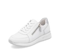 Remonte Sneaker basse da donna D1G10, con inserto sciolto, Bianco Kombi 80, 42 EU