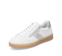 Remonte Sneaker basse da donna D2C02, scarpe basse, inserti sciolti, Bianco Kombi 80, 44 EU