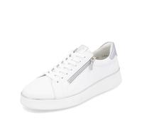Remonte Sneaker basse da donna D2E01, con inserto sciolto, Bianco Kombi 80, 36 EU