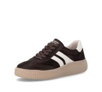 Remonte Sneaker basse da donna D3E00, scarpe basse da donna, suola larga, Braun Kombi 25, 39 EU Weit
