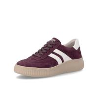 Remonte Sneaker basse da donna D3E00, scarpe basse da donna, suola larga, Rosso Kombi 30, 36 EU Weit