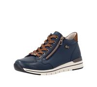 Remonte Sneaker High-Top da Donna In Pelle Liscia Con Cerniera R6777