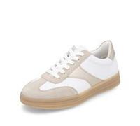 Remonte Sneakers Scarpe Sportive In Pelle Bianche E Beige D2C01
