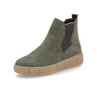 Remonte Stivaletti da donna Chelsea D1T71, con inserto sfuso, Verde Kombi 54, 44 EU